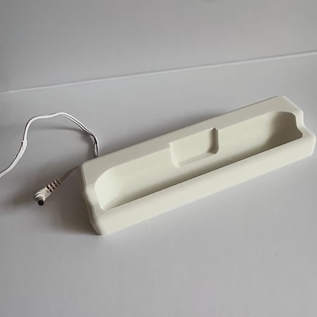 VTech Baby Monitor Screen Dock | Cord Holder | BM37700N & More showing stable design with charging cable.
