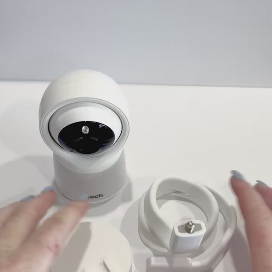 VTech Baby Monitor Mount Adapter | RM7754HD & More | 1/4" Thread with camera base and mounting accessories